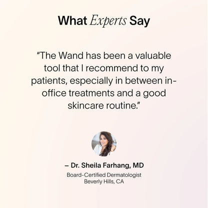 4-In-1 Red Light Therapy Skincare Wand & Activating Serum Kit